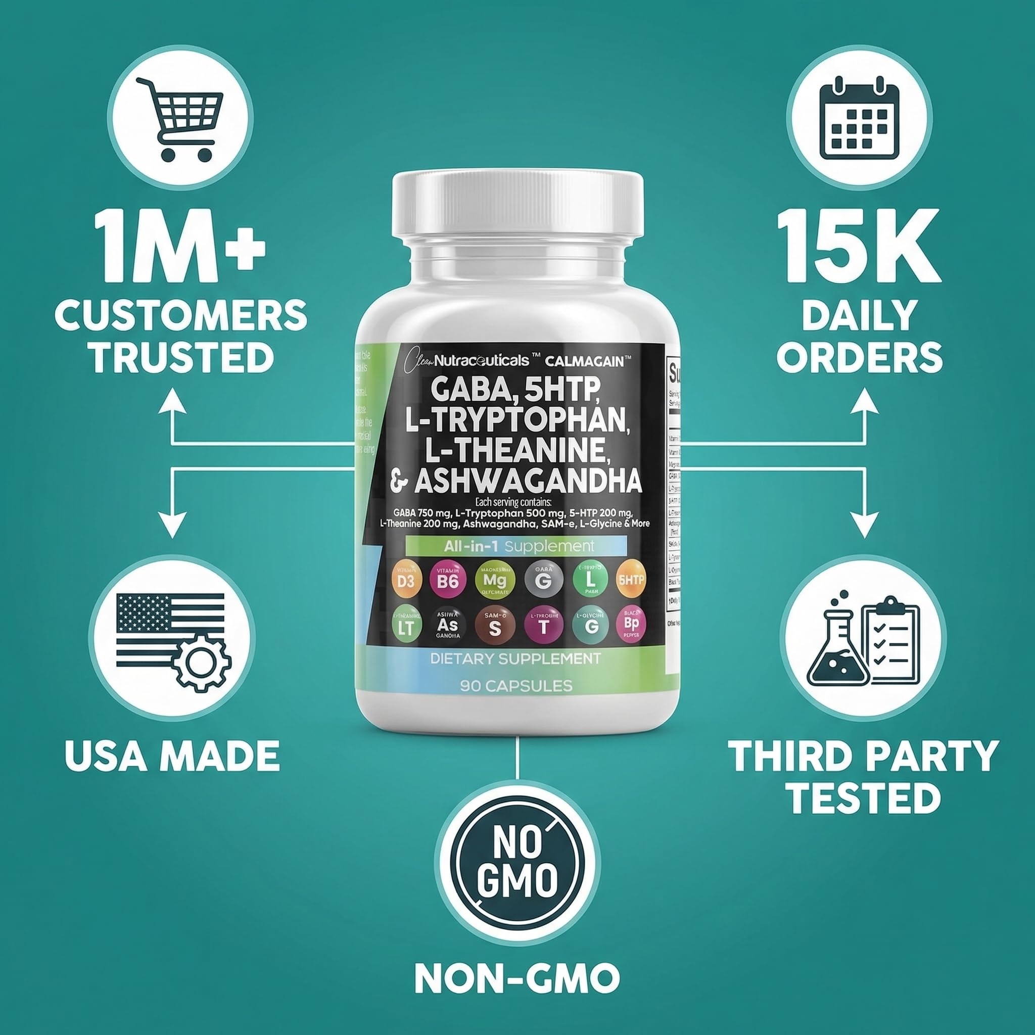 Clean Nutraceuticals presentación de ingredientes en polvo como referencia