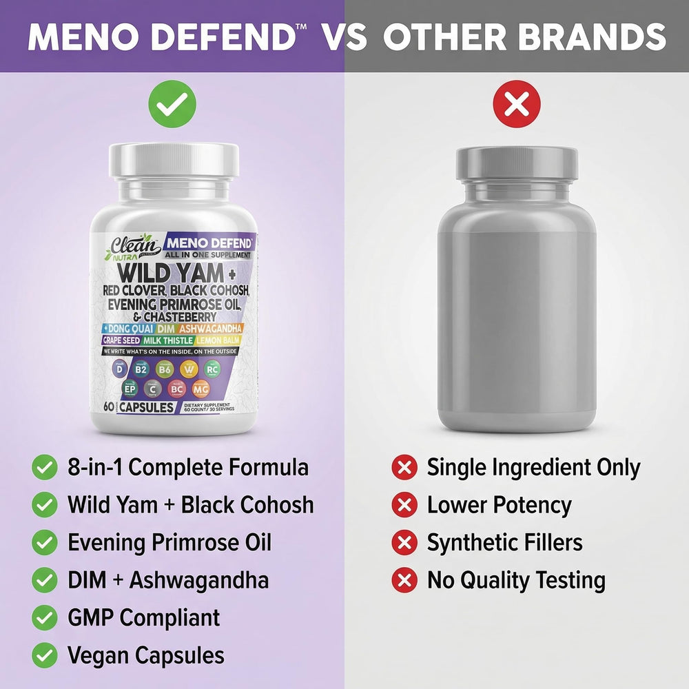 Clean Nutraceuticals primer plano de la etiqueta mostrando concentración y beneficios