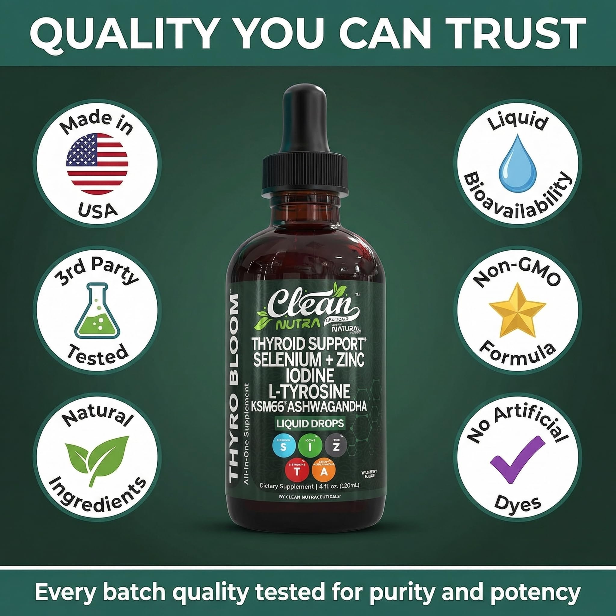 Clean Nutraceuticals ThyroBloom en ambiente relajado sugiere bienestar