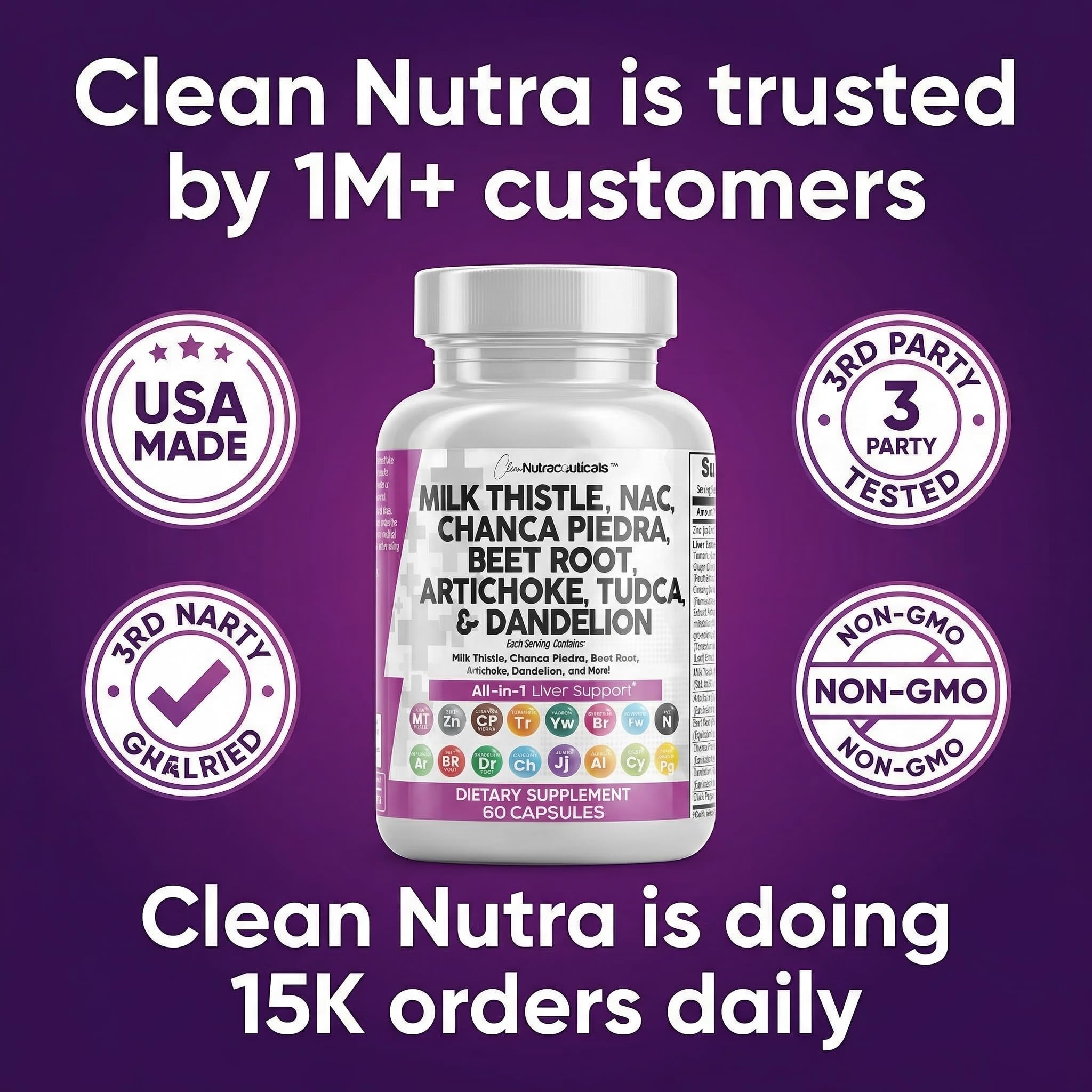 Clean Nutraceuticals suplemento en cocina, sugiere integración diaria