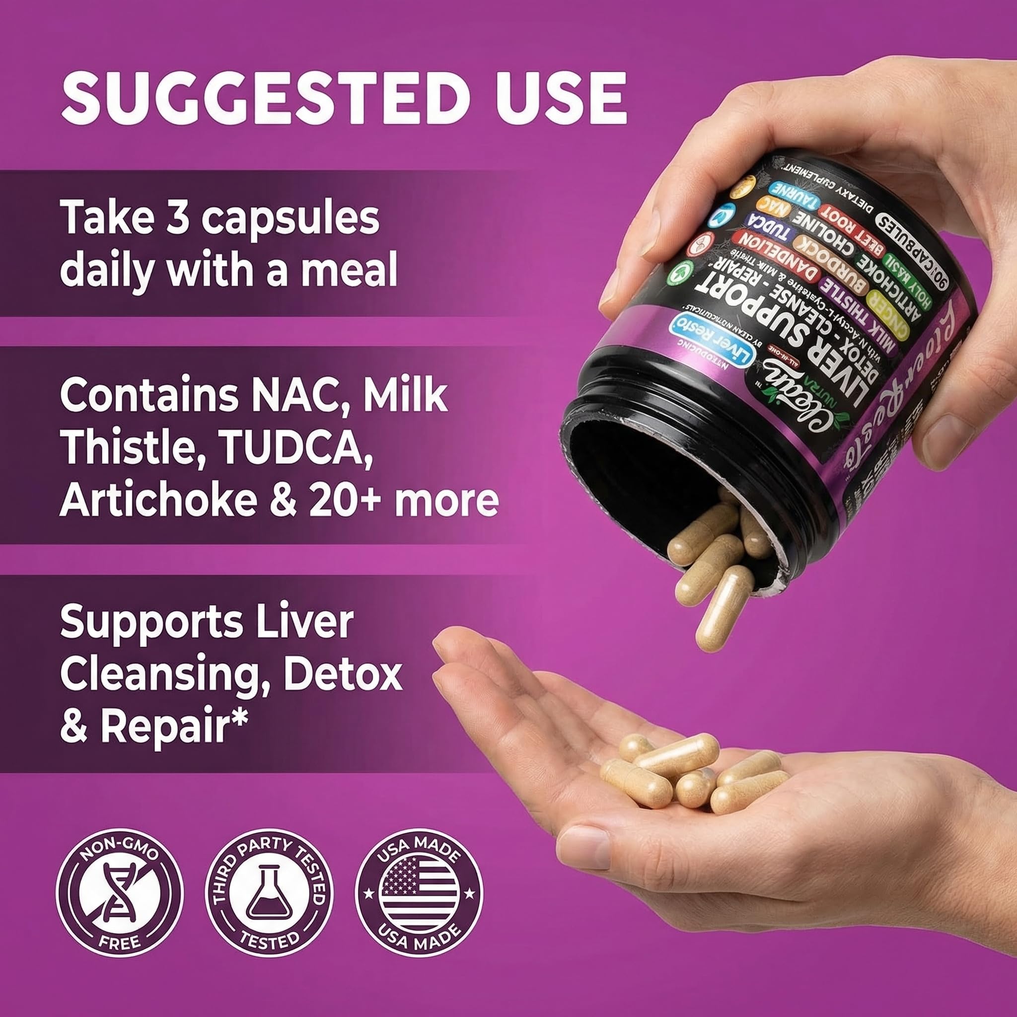 Clean Nutraceuticals frasco sobre mesa para integrar en rutina diaria