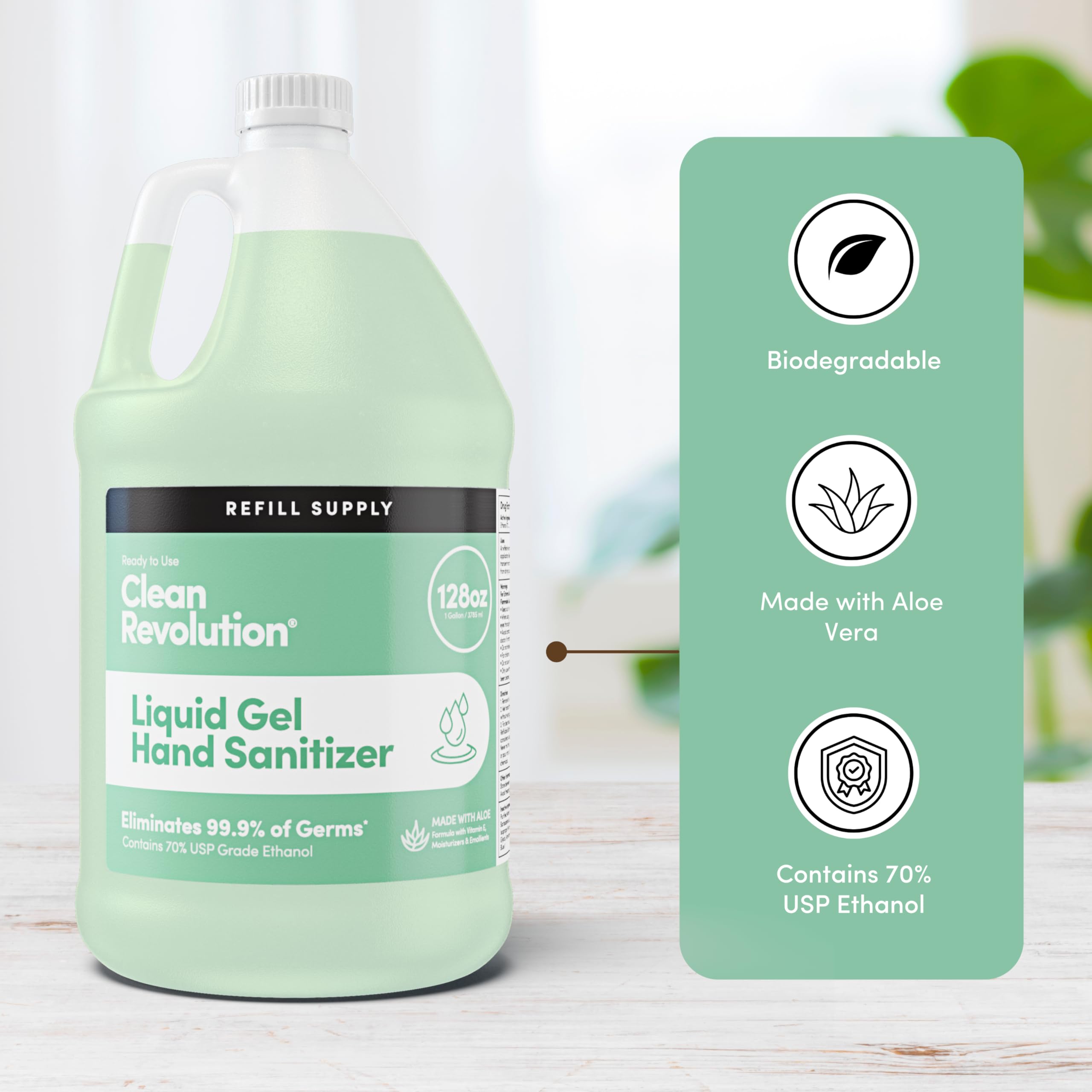 Clean Revolution boquilla para trasvase que facilita recargas sin derrames