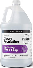 Clean Revolution envase frontal 128 oz mostrando diseño y tamaño práctico