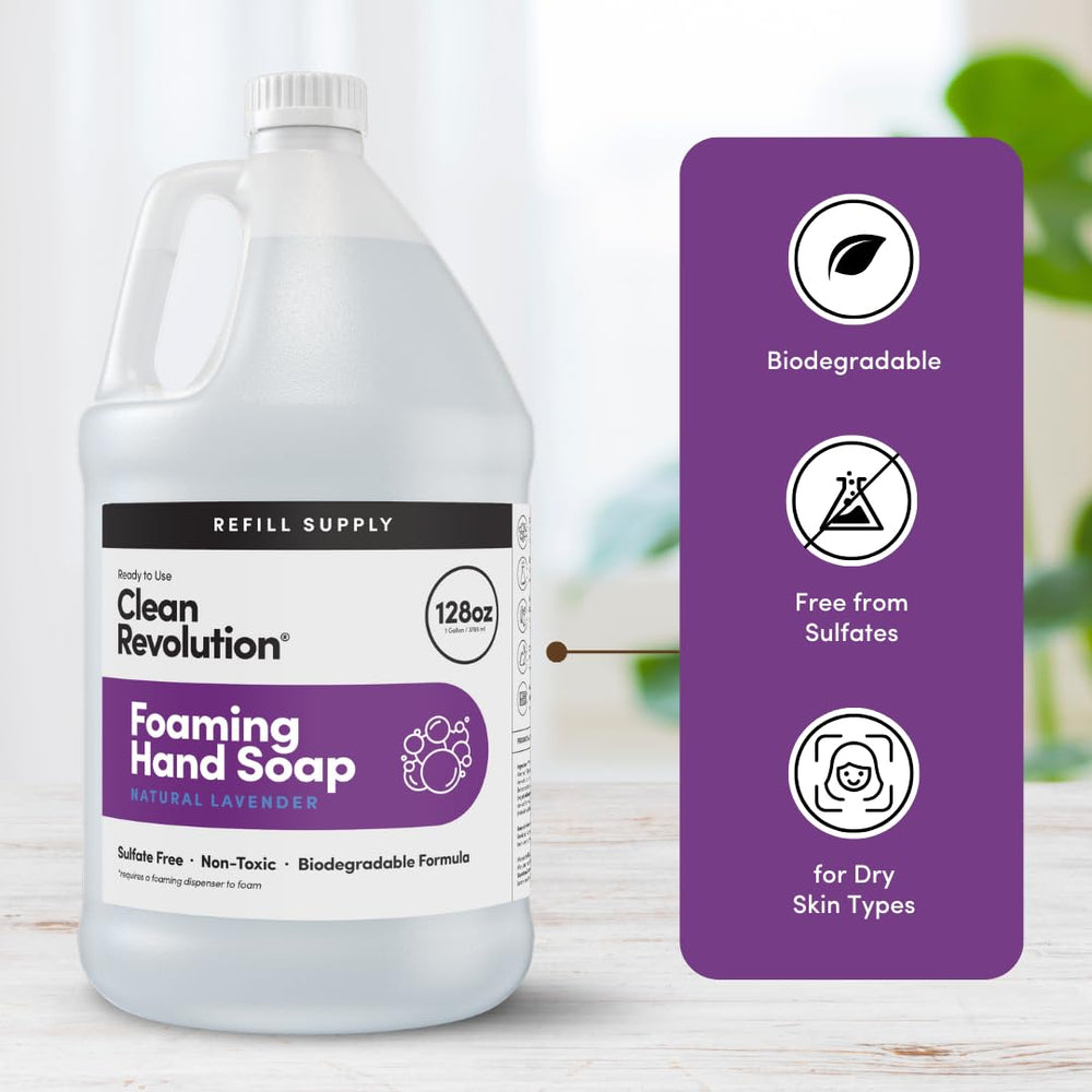 Clean Revolution recargando dispensador de cocina, uso sencillo y limpio