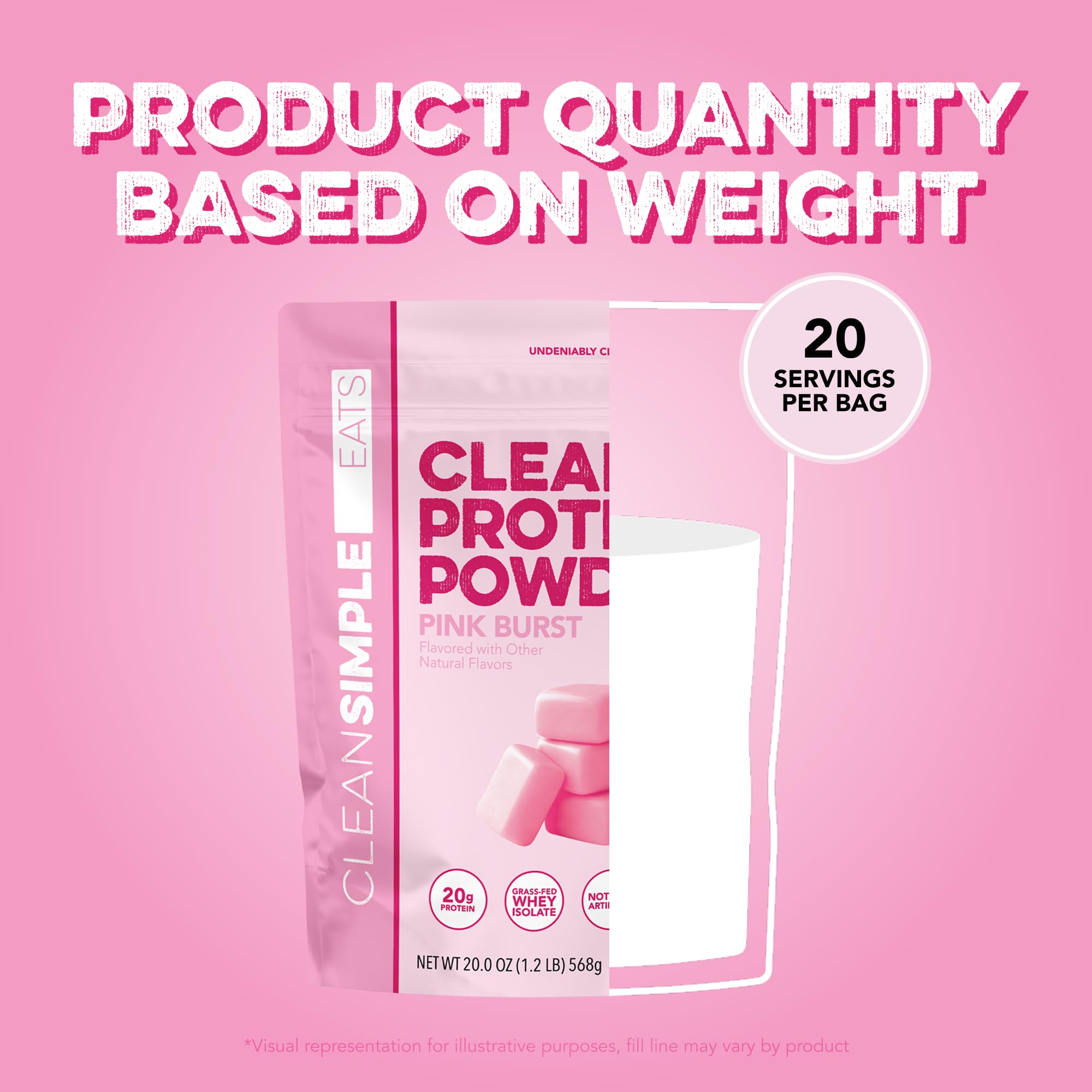 Clean Simple Eats Pink Burst sobre mesa de desayuno saludable y apetecible