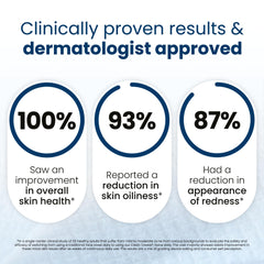 Clean Skin Club comparativa de tamaño en mano, toalla XL para cobertura facial