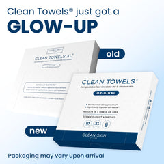Clean Skin Club toallita en uso durante vuelo, higiene inmediata