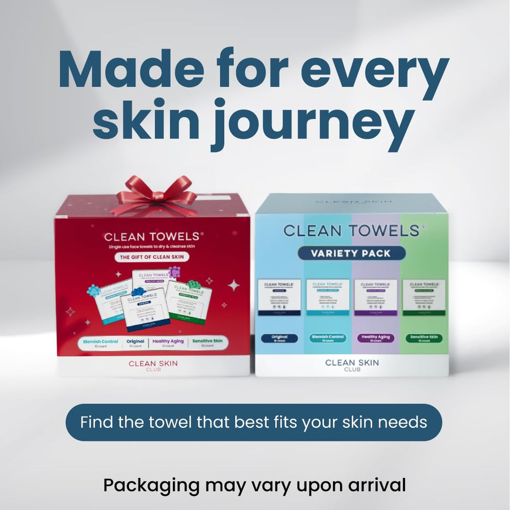 Clean Skin Club primer plano textura de toallita que muestra suavidad
