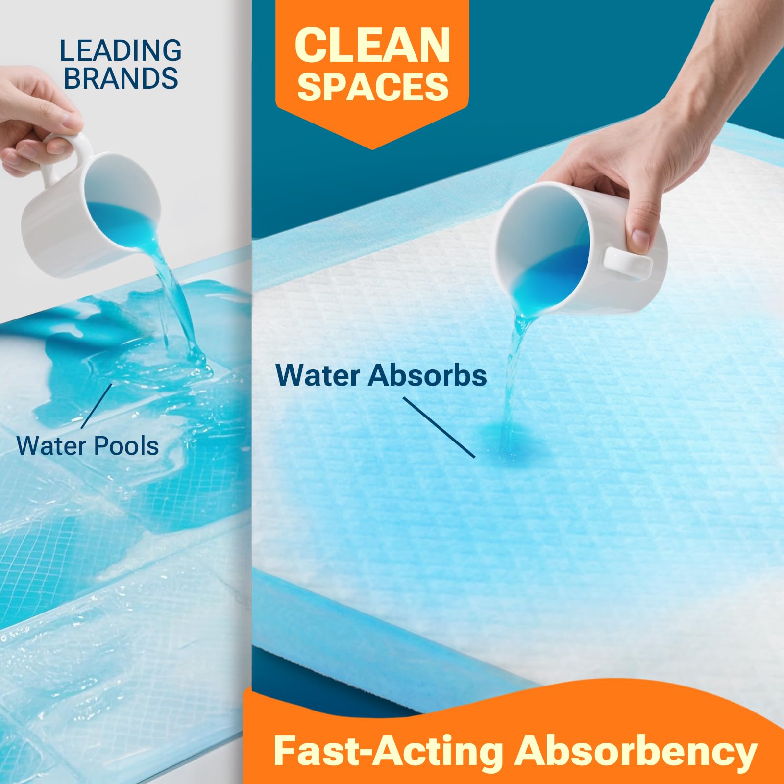 CLEAN SPACES protector en cama para mantener colchón seco y protegido