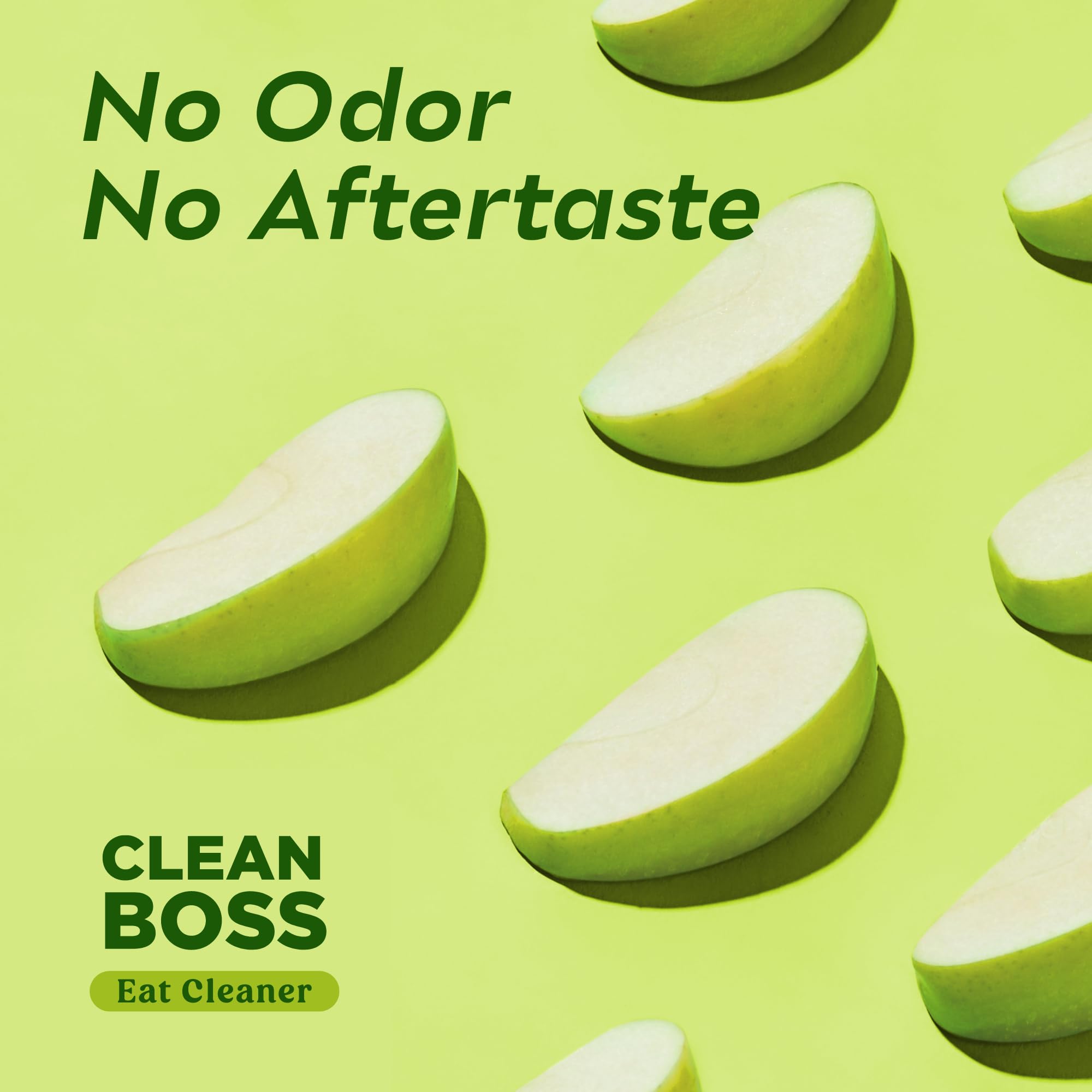 CleanBoss comparación tamaño con mano indicando capacidad 64 oz