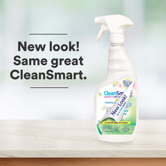 CleanSmart atomizador de cerca indicando textura del spray y aplicación precisa