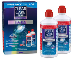 Clear Care envase frontal mostrando presentación de 12 oz y beneficio limpieza profunda