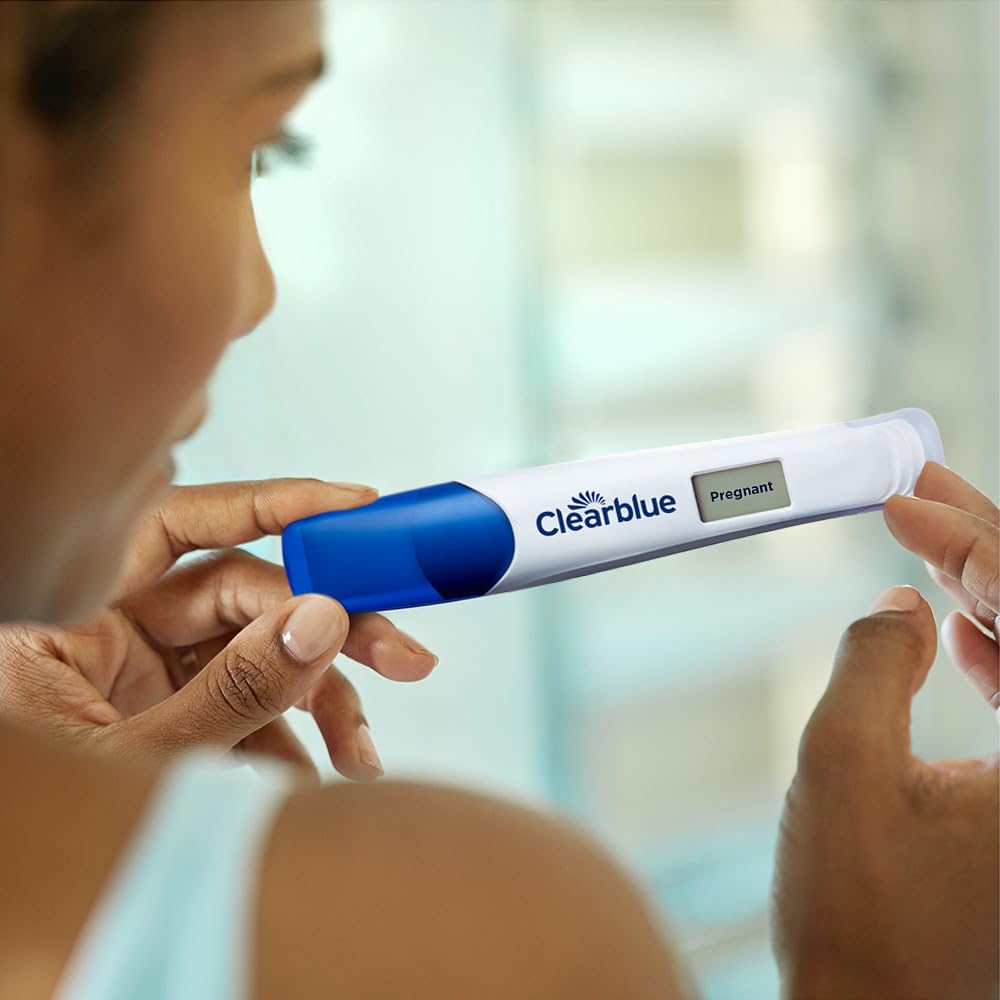 Clearblue prueba en uso en ambiente doméstico para comodidad