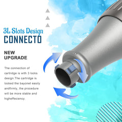 CLETINA Dr Pen M8S cartucho 0,24 mm en primer plano para inicio seguro