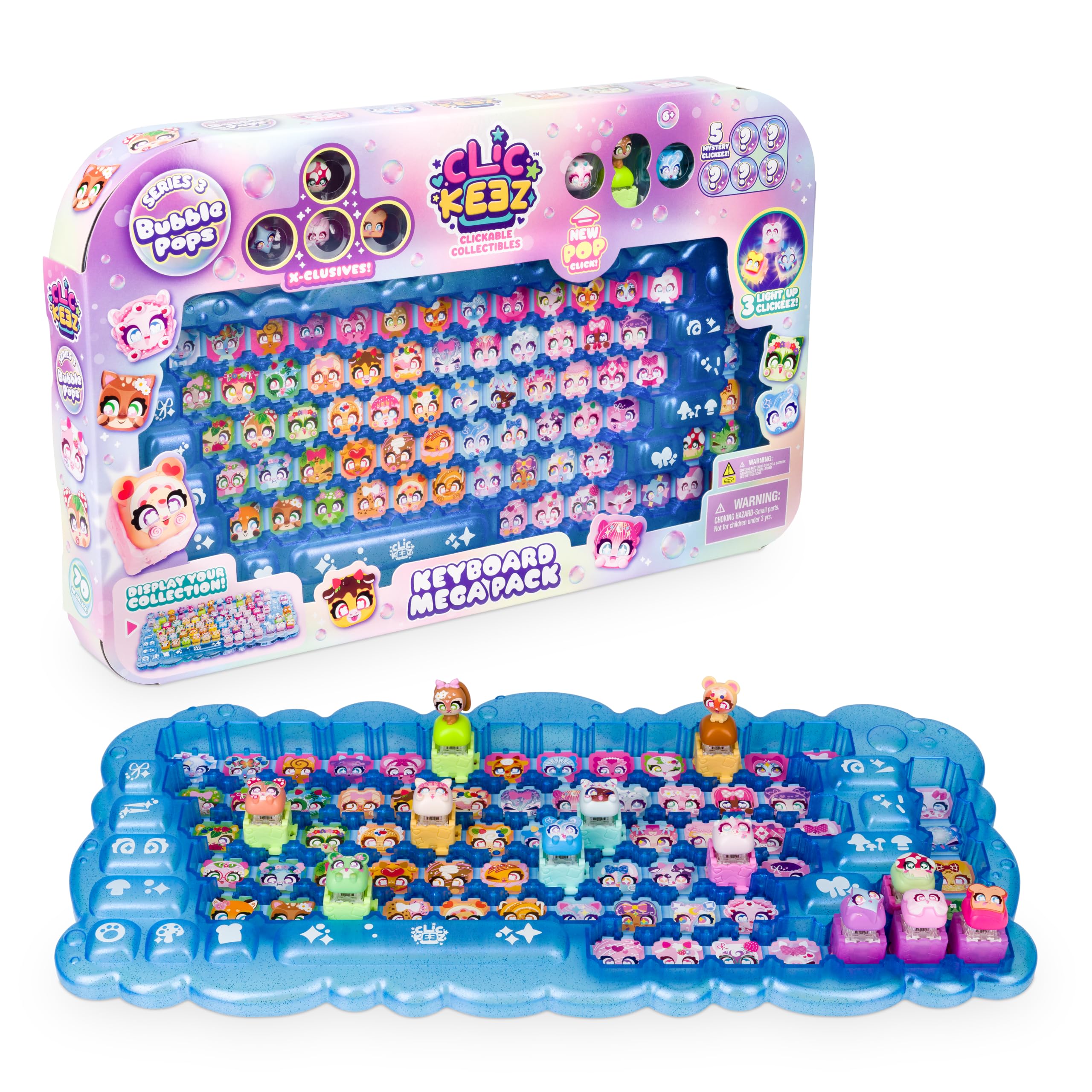 Clickeez estuche teclado frontal mostrando orden y exposición