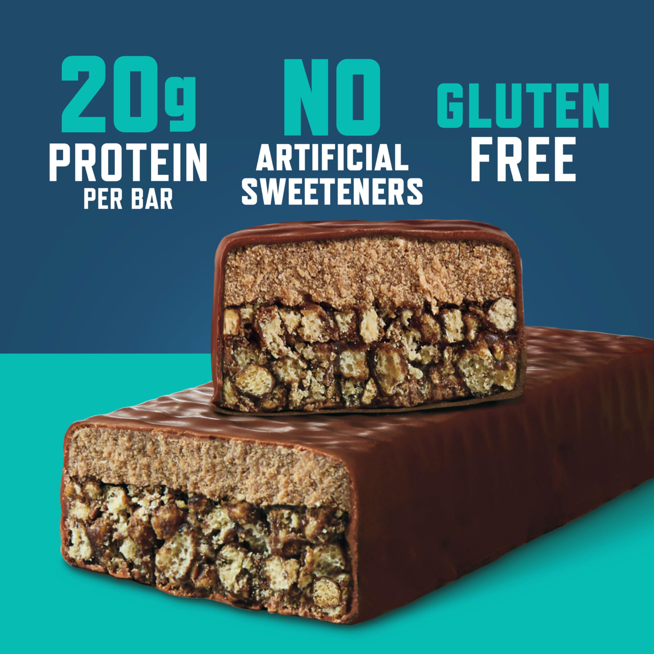 CLIF BUILDER'S ingredientes de origen vegetal resaltando proteína plant based