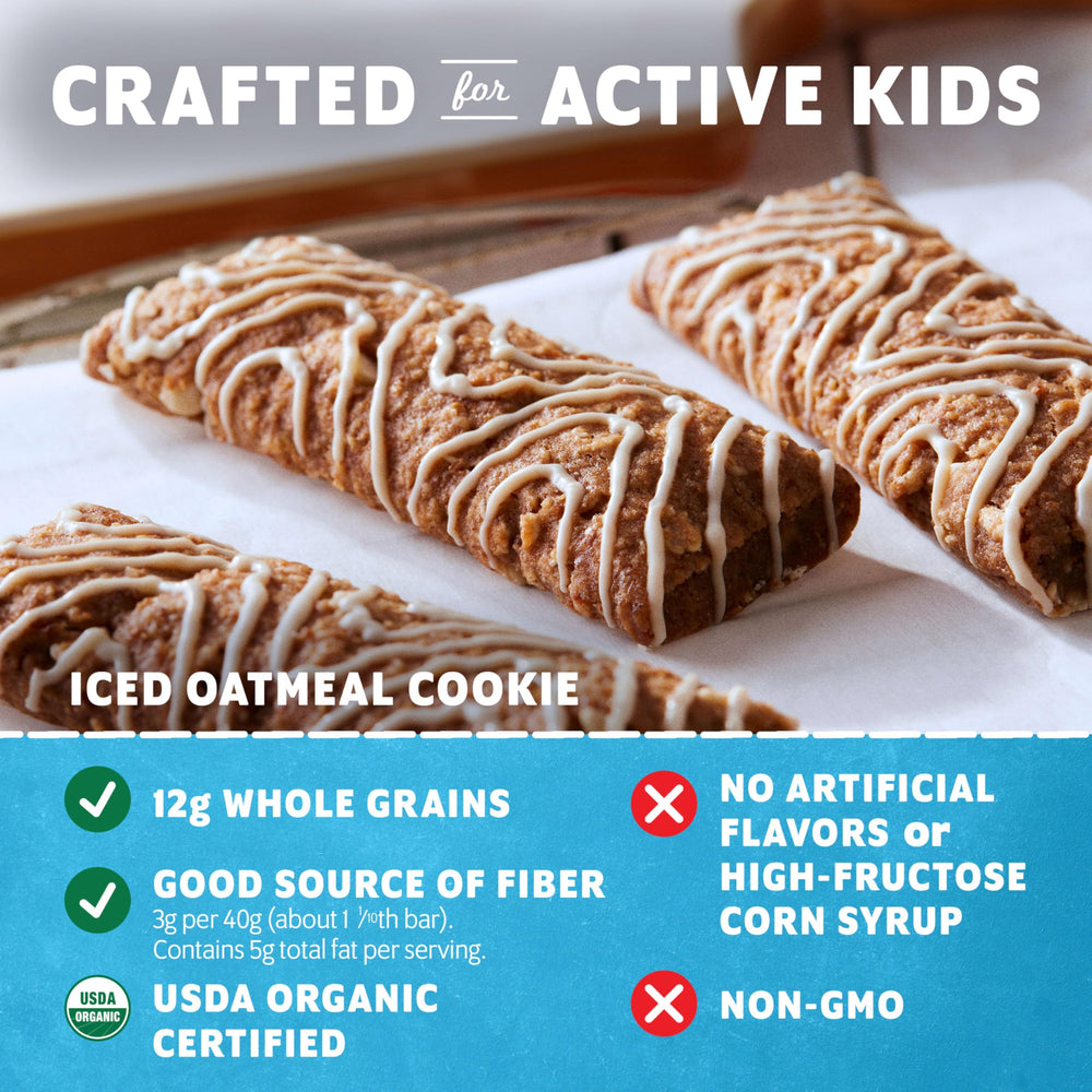 Clif Kid ZBar colocada en una lonchera lista para el recreo