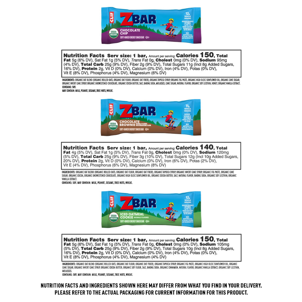 Clif Kid Zbar Protein barra crujiente con 5 g de proteína por porción