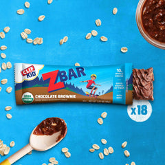Clif Kid ZBar textura cercana de la barra que destaca su masticabilidad y sabor