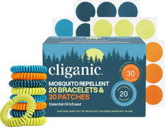 Cliganic pulsera frontal en empaque mostrando practicidad y protección