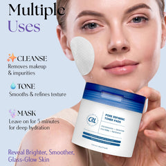 Clinical Resolution primer plano lado texturizado para exfoliar suavemente