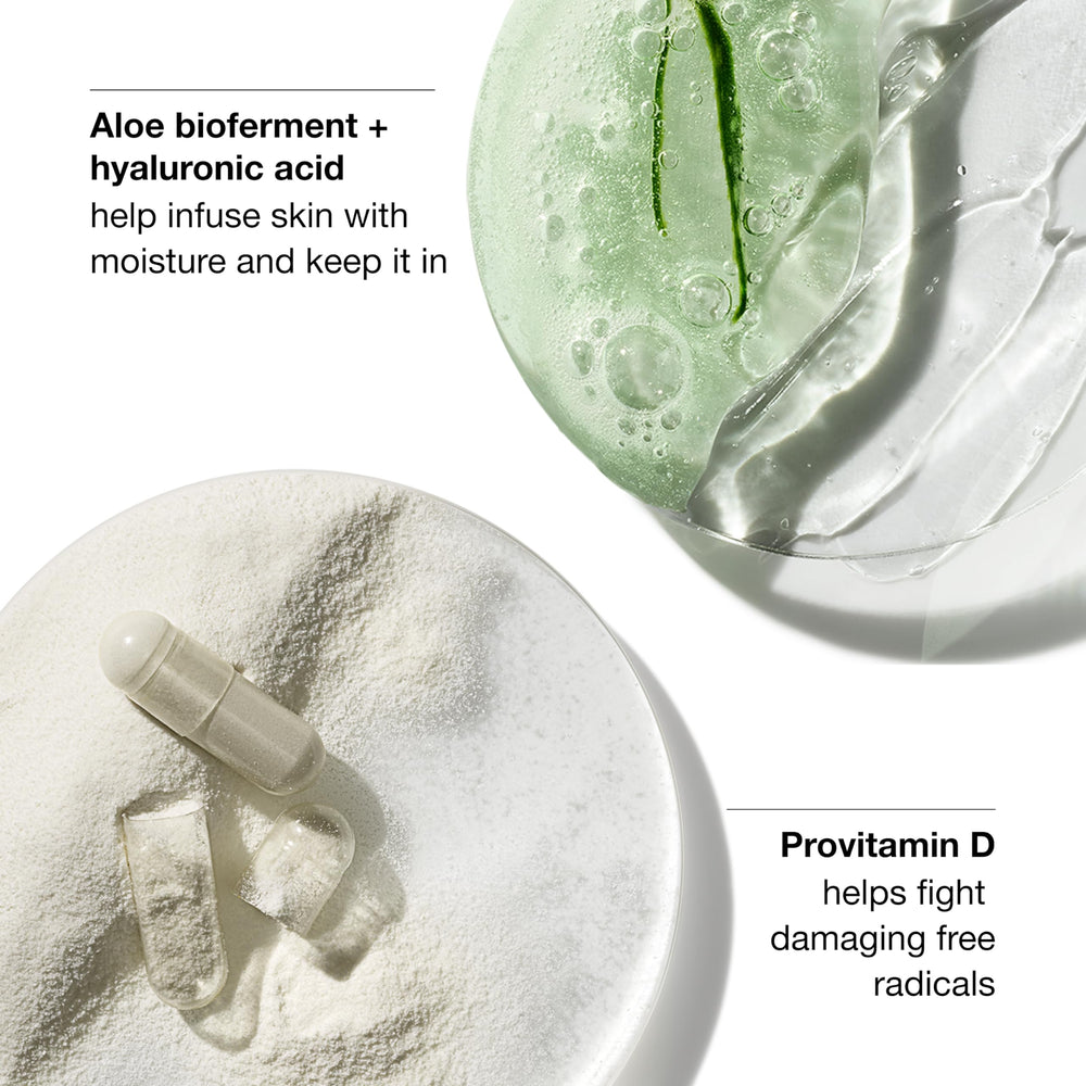 Clinique Moisture Surge aplicación en mano demostrando absorción rápida