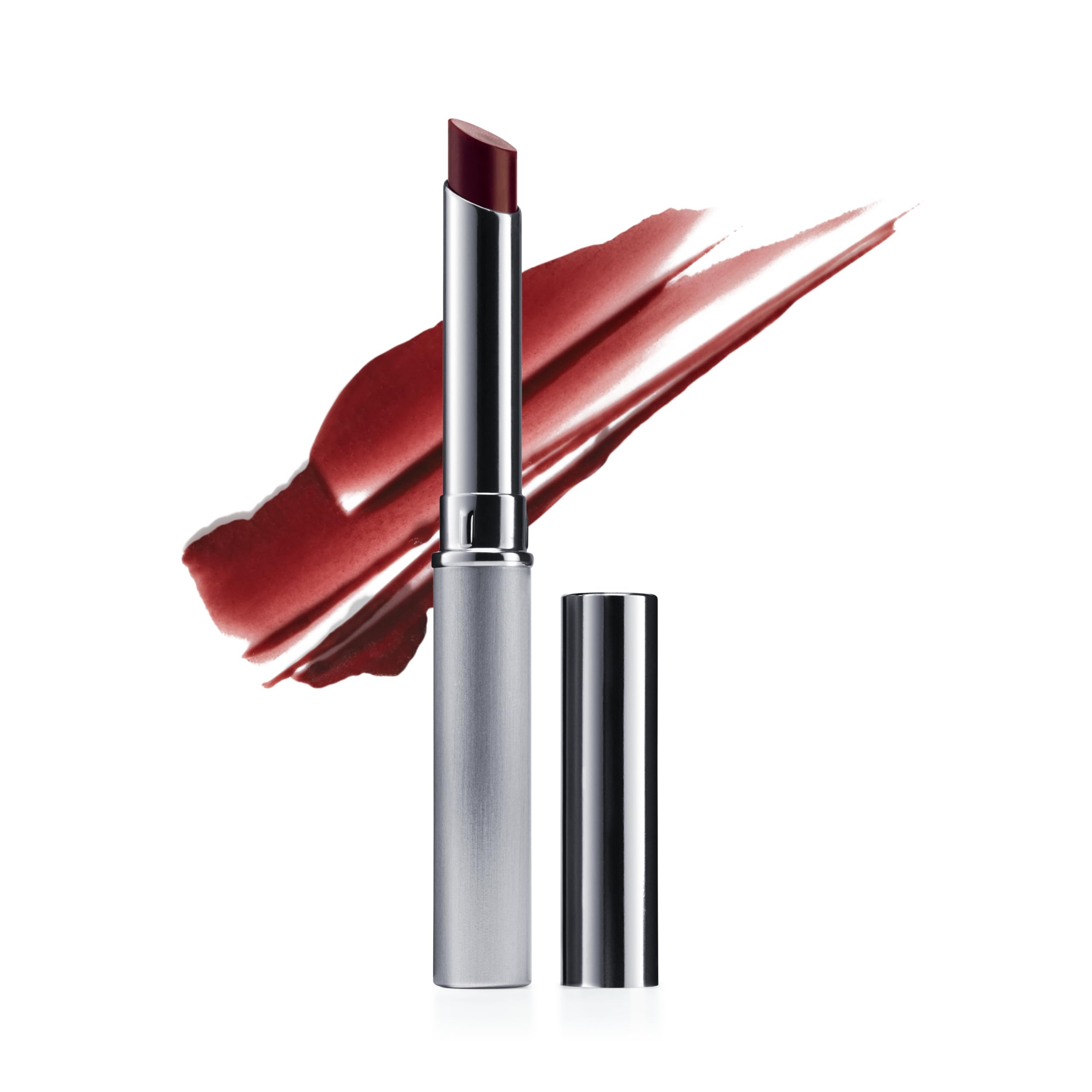 Clinique Almost Lipstick Black Honey vista frontal, color versátil y brillo natural