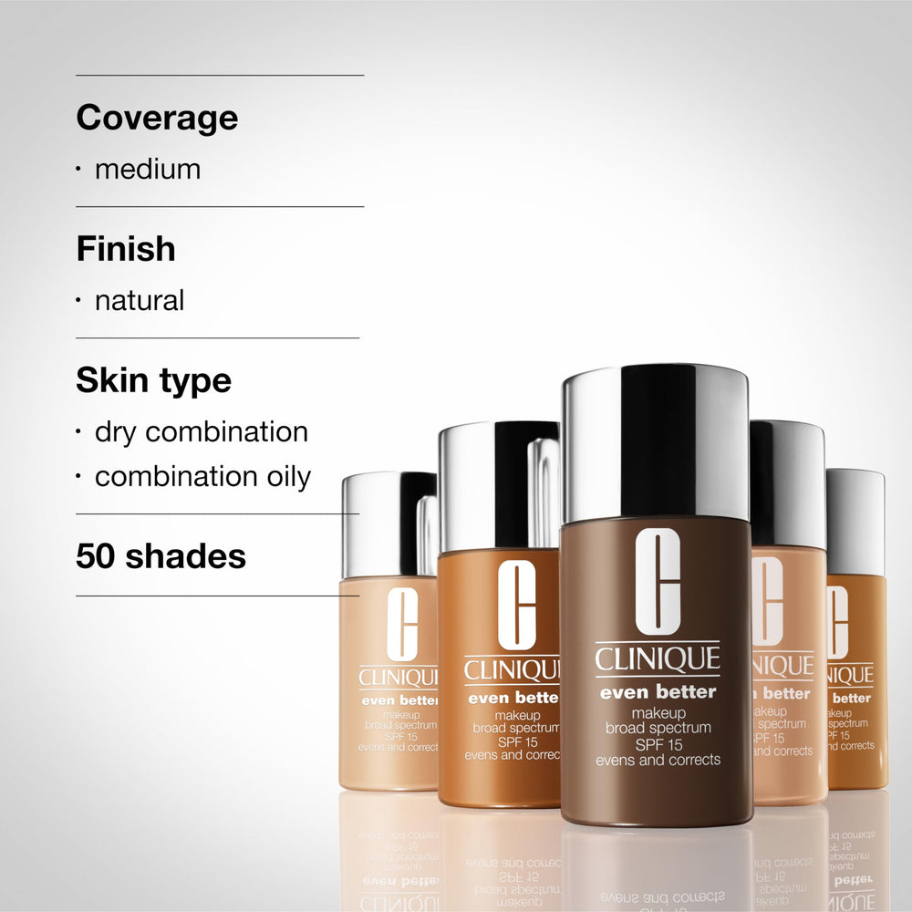 Clinique tono crema en mano mostrando color real y fácil comparación