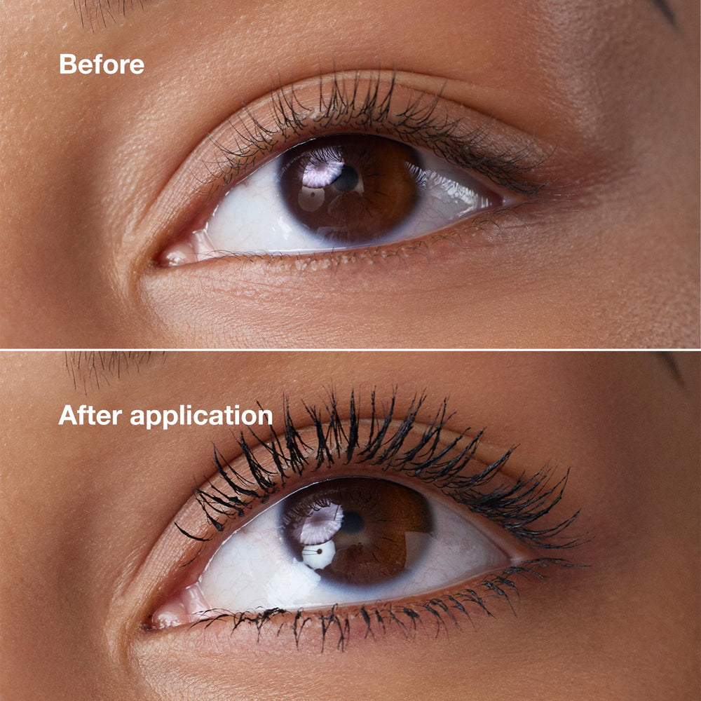 Clinique cepillo High‑Def Wave en primer plano para definir pestañas