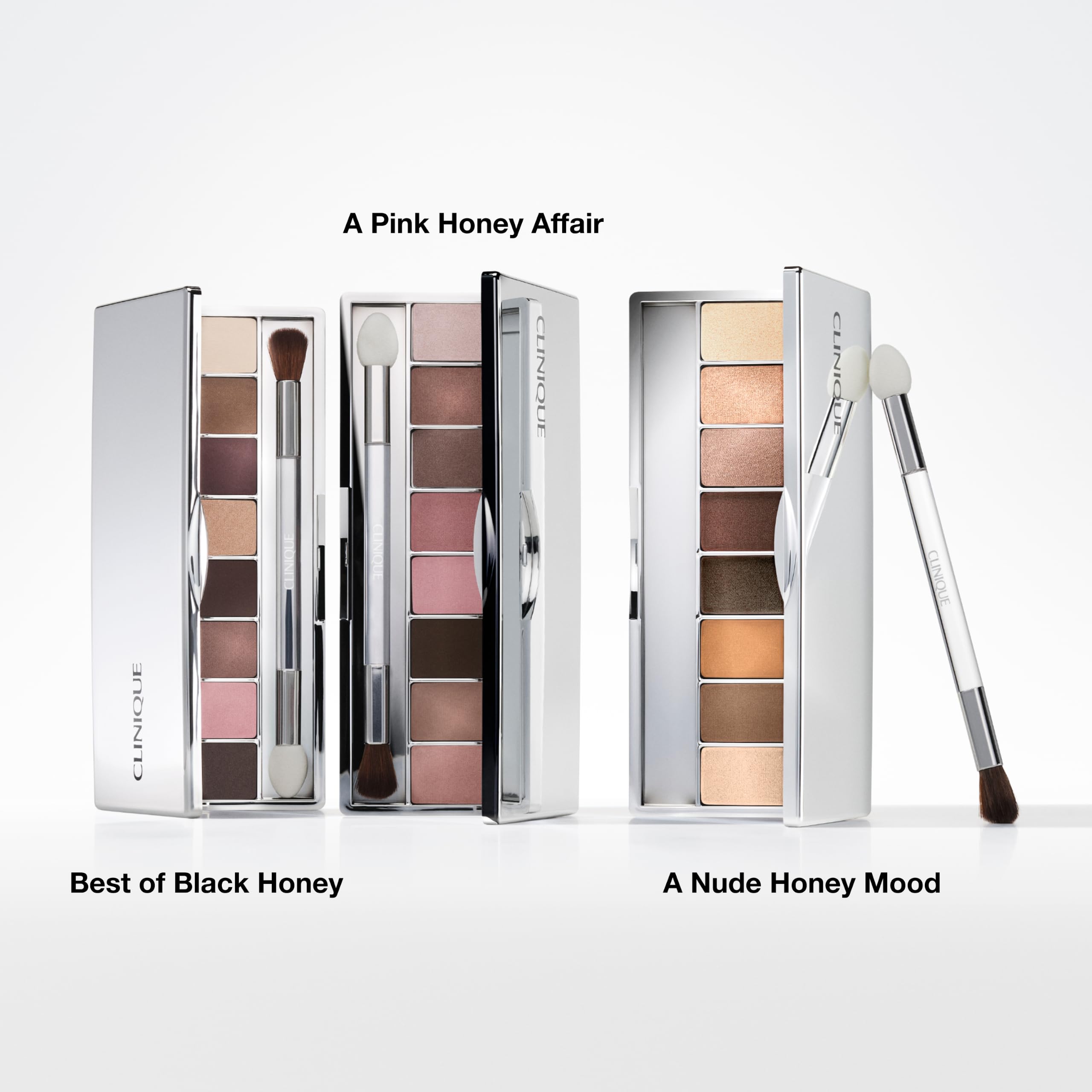 Clinique maquillaje nocturno smoky demostrando intensidad construible