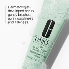 Clinique textura cremosa del exfoliante que suaviza piel