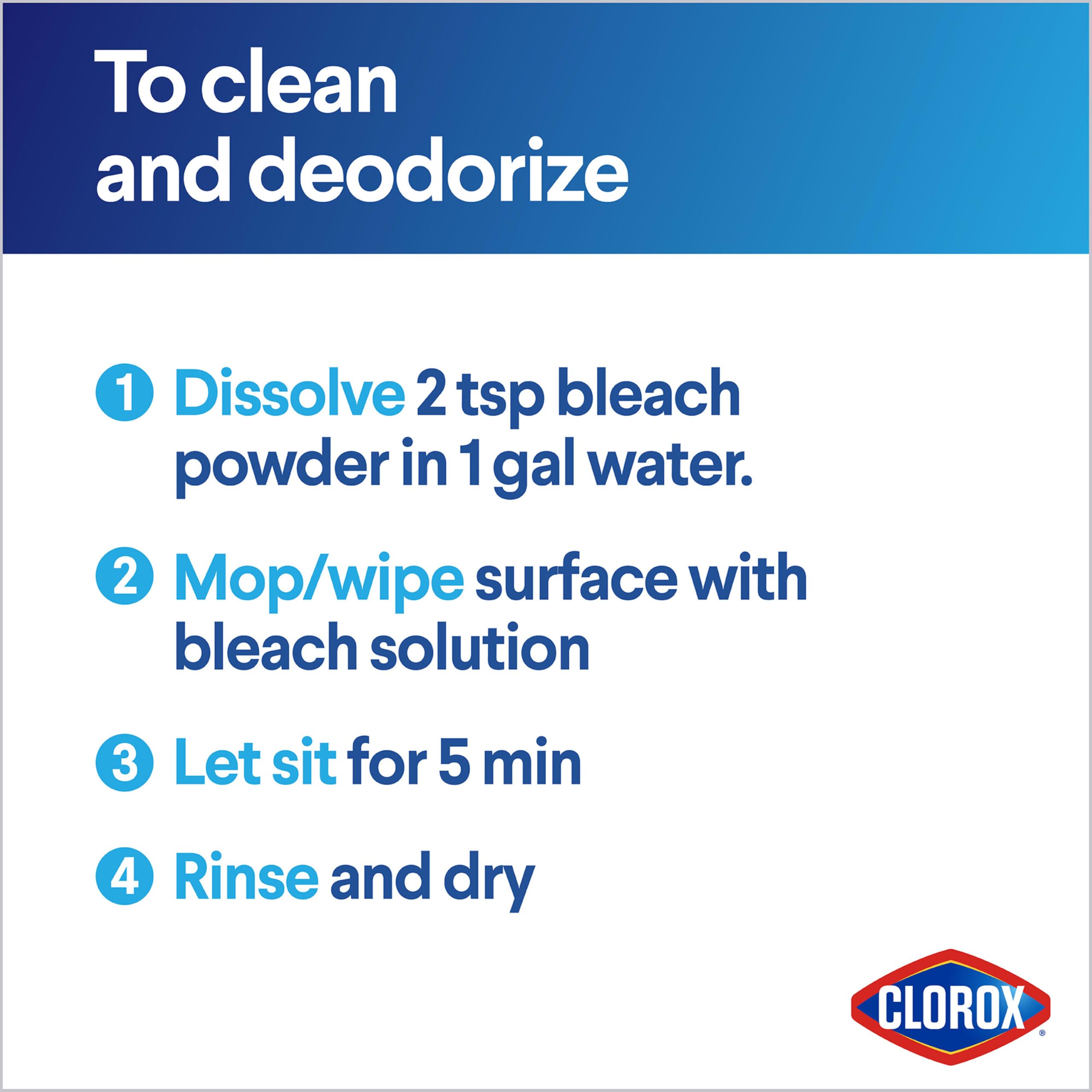 Clorox en tambor de lavadora ilustrando compatibilidad con lavadoras HE y eficacia