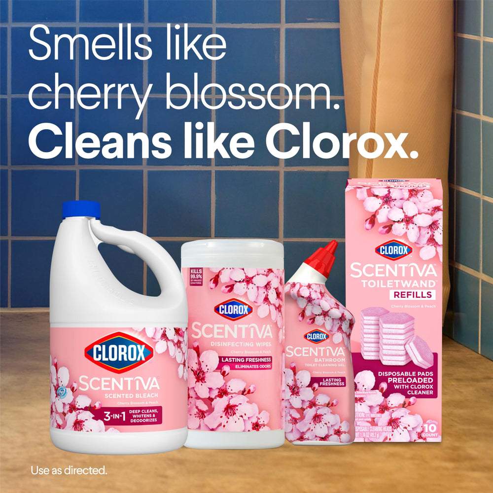 Clorox ambiente de baño aromático con recambios para sensación fresca
