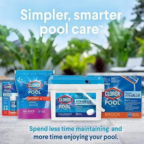 CLOROX Pool&Spa ambiente de piscina limpia resaltando comodidad