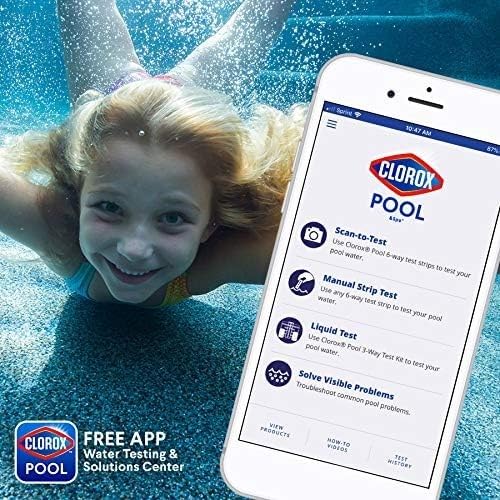 CLOROX Pool&Spa etiqueta con instrucciones y dosificación clara