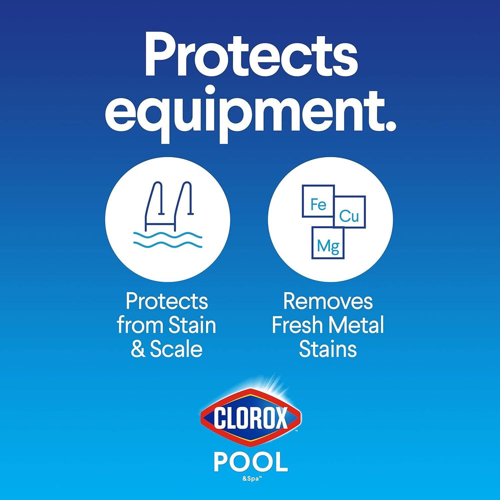 CLOROX Pool&Spa protegiendo bomba y filtro frente al sarro