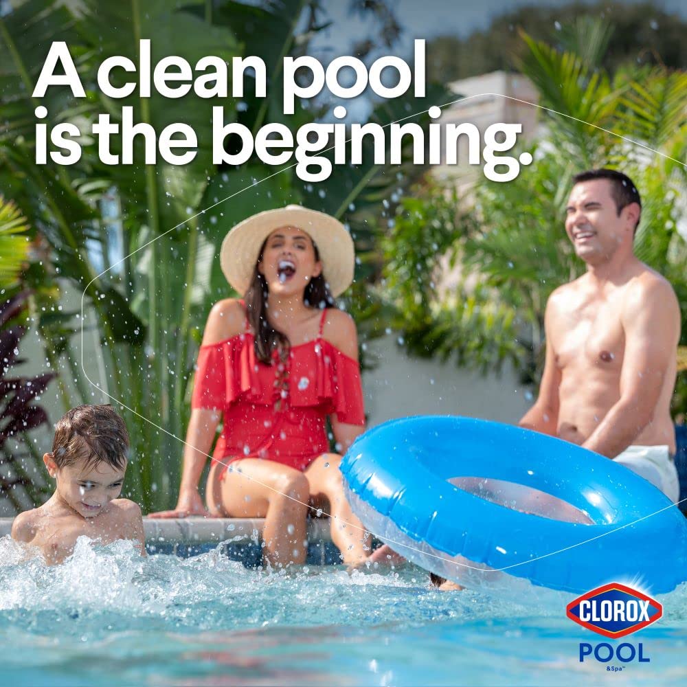 CLOROX Pool&Spa pantalla de la app CLOROX Pool ofreciendo pruebas y recomendaciones rápidas