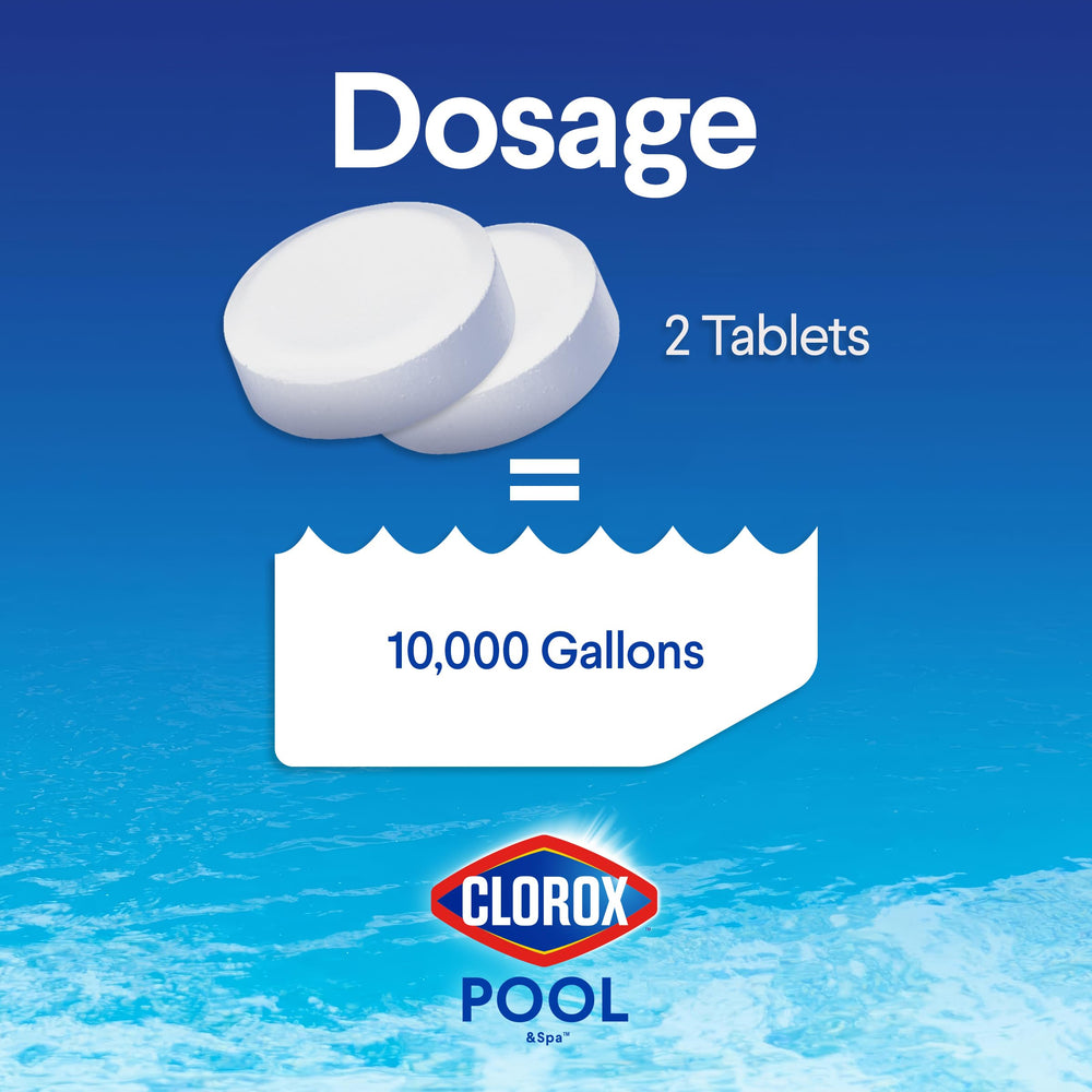 CLOROX Pool&Spa pastilla XTRABLUE en dispensador flotante manteniendo cloro constante
