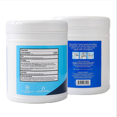 Clorox Pro toallita en uso limpiando manos sin resecar, ideal para familias