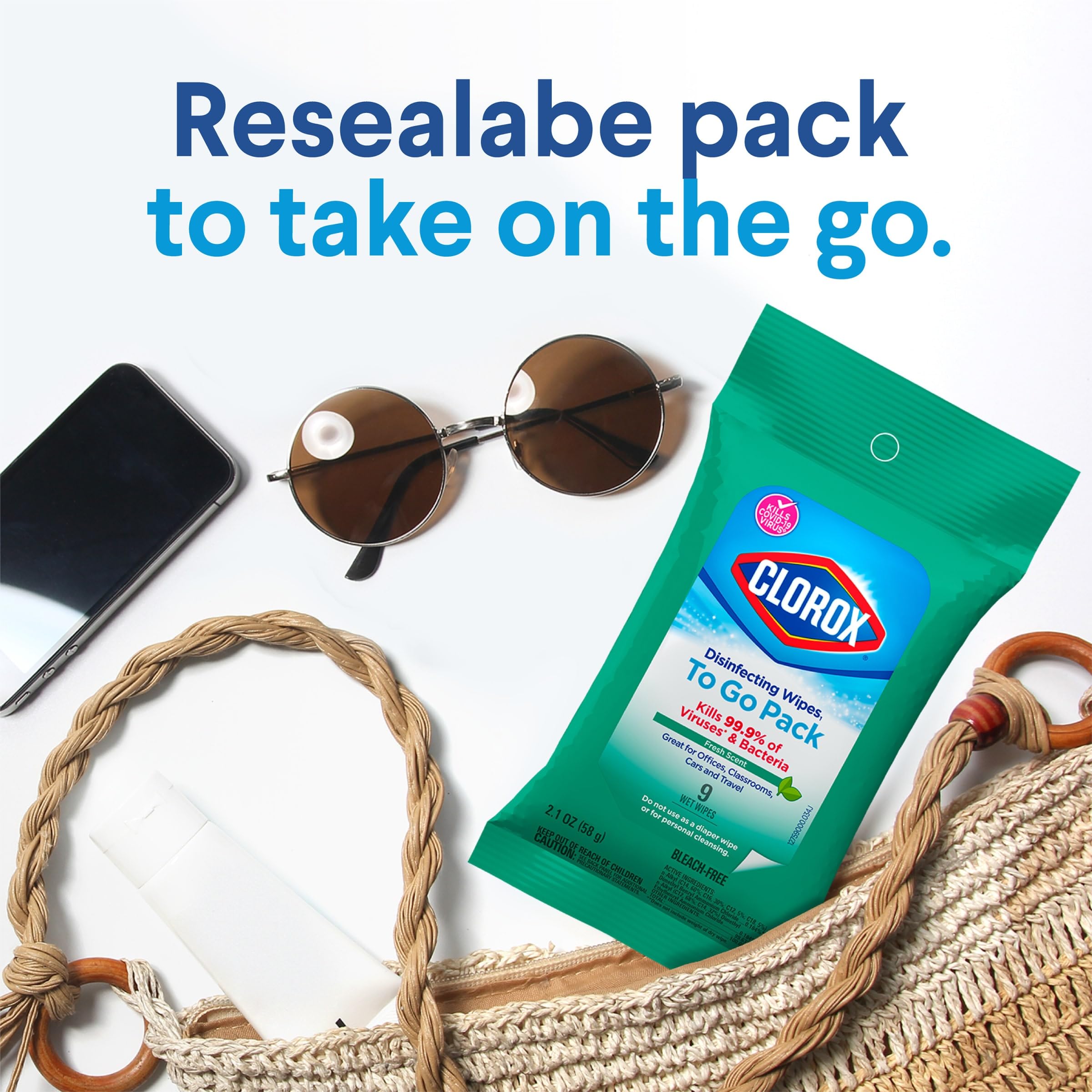 Clorox detalle de textura TripleWeave para mejor limpieza y frotado