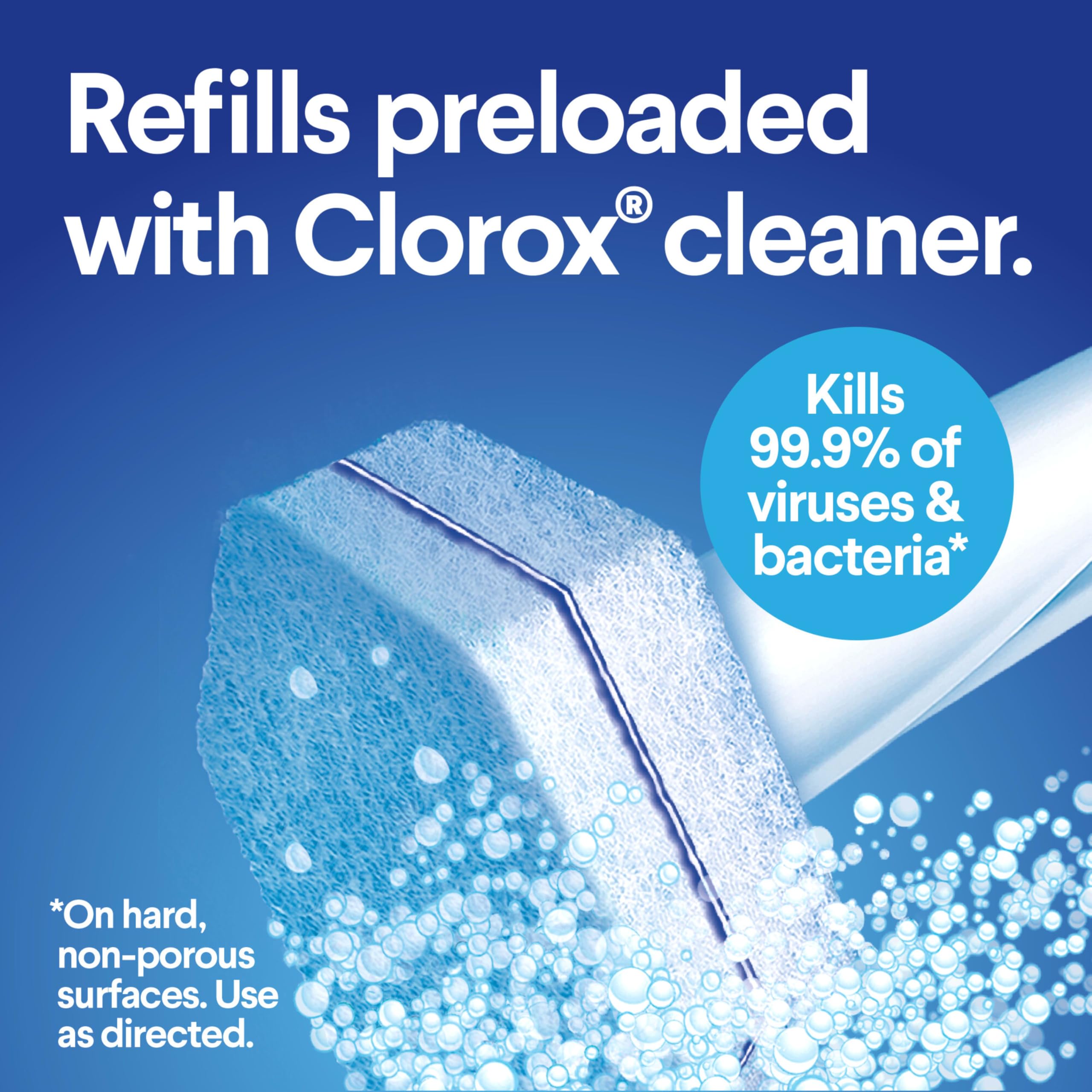 Clorox detalle de textura de almohadilla resaltando fibras y poder de fregado