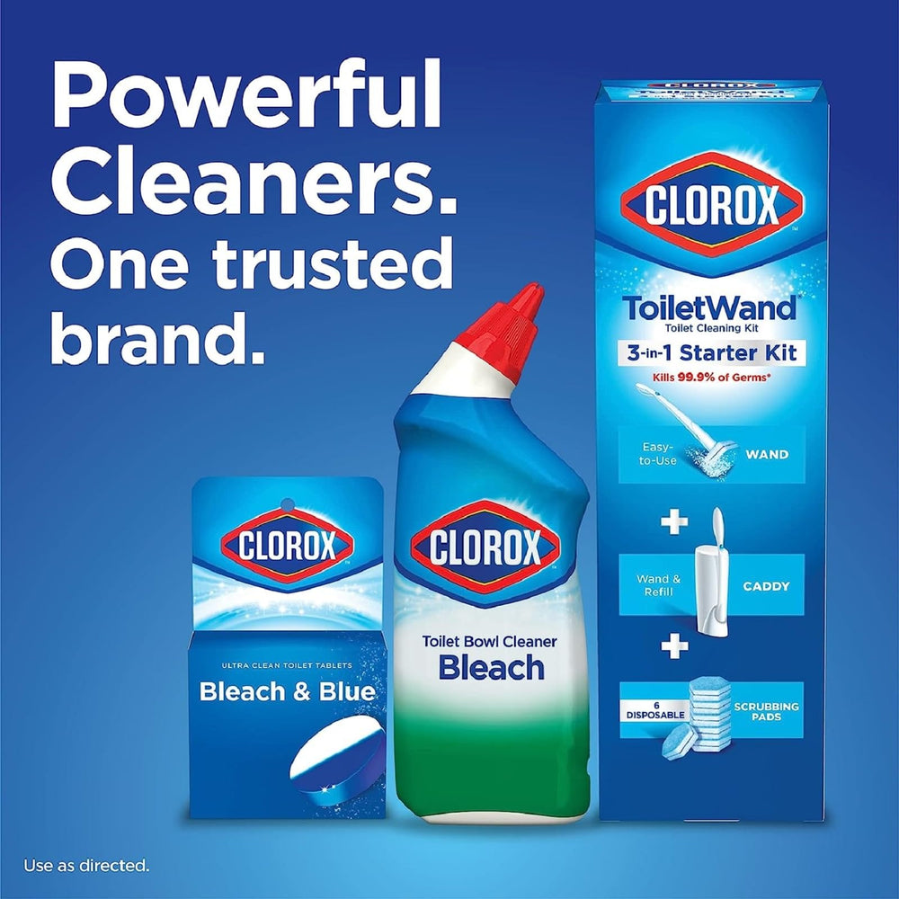 Clorox montaje de almohadilla en el mango ToiletWand, instalación fácil