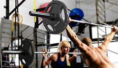 Clout Fitness detalle de la palanca para liberación rápida y fiabilidad