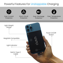 Clutch Pro con cable USB-C integrado evita enredos y simplifica carga