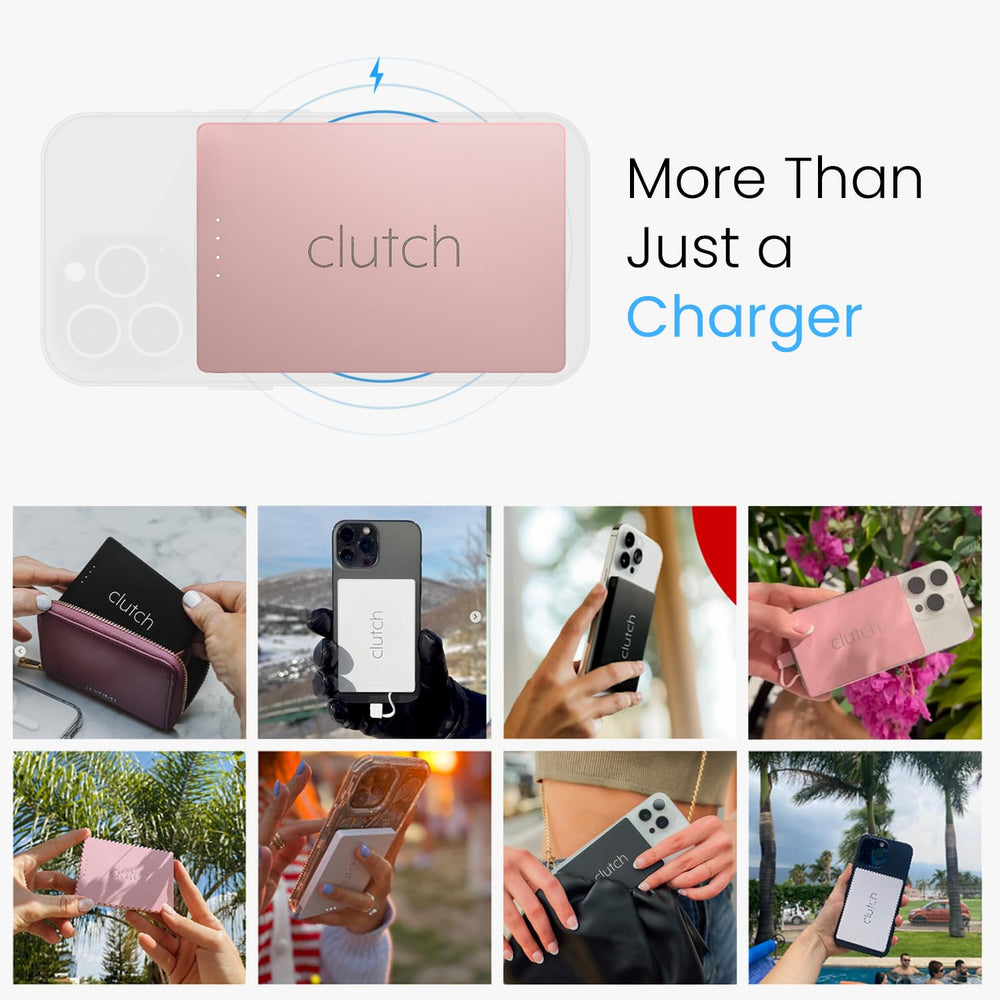Clutch Pro dentro de bolso de viaje facilitando movilidad diaria