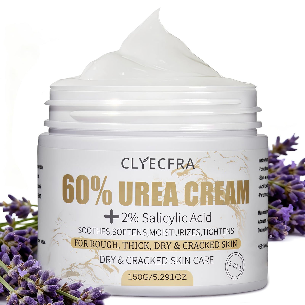 Clyecfra envase frontal 150 g mostrando diseño y tamaño práctico