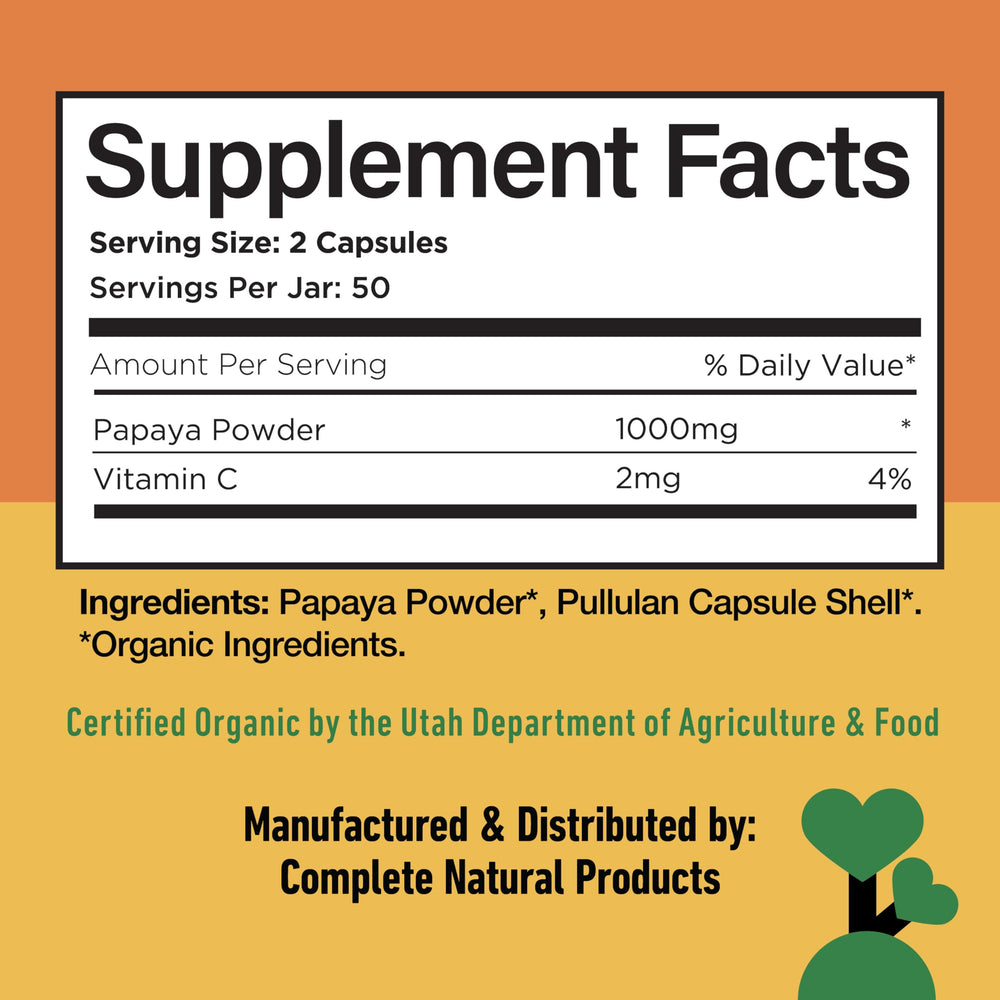 CNP Papaya Enzyme junto a un plato saludable mostrando uso con las comidas