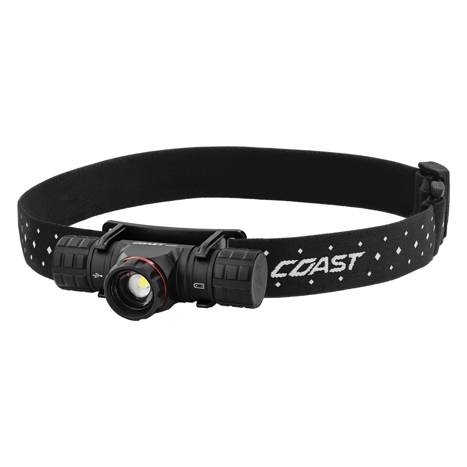 Coast XPH30R vista frontal del empaque mostrando potencia y enfoque