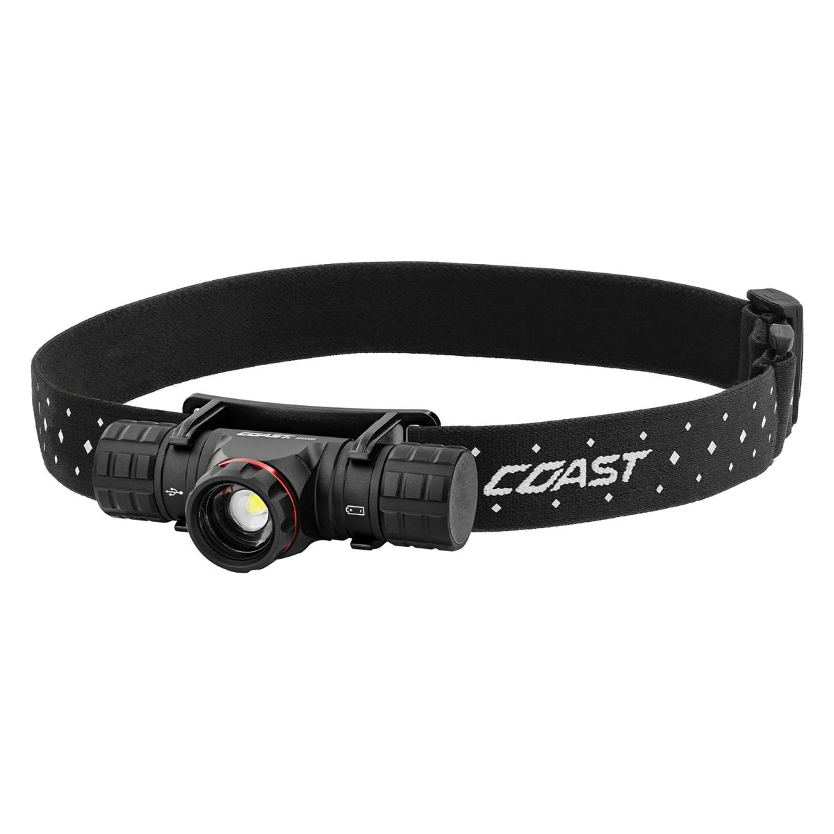 Coast XPH30R vista frontal del empaque mostrando potencia y enfoque