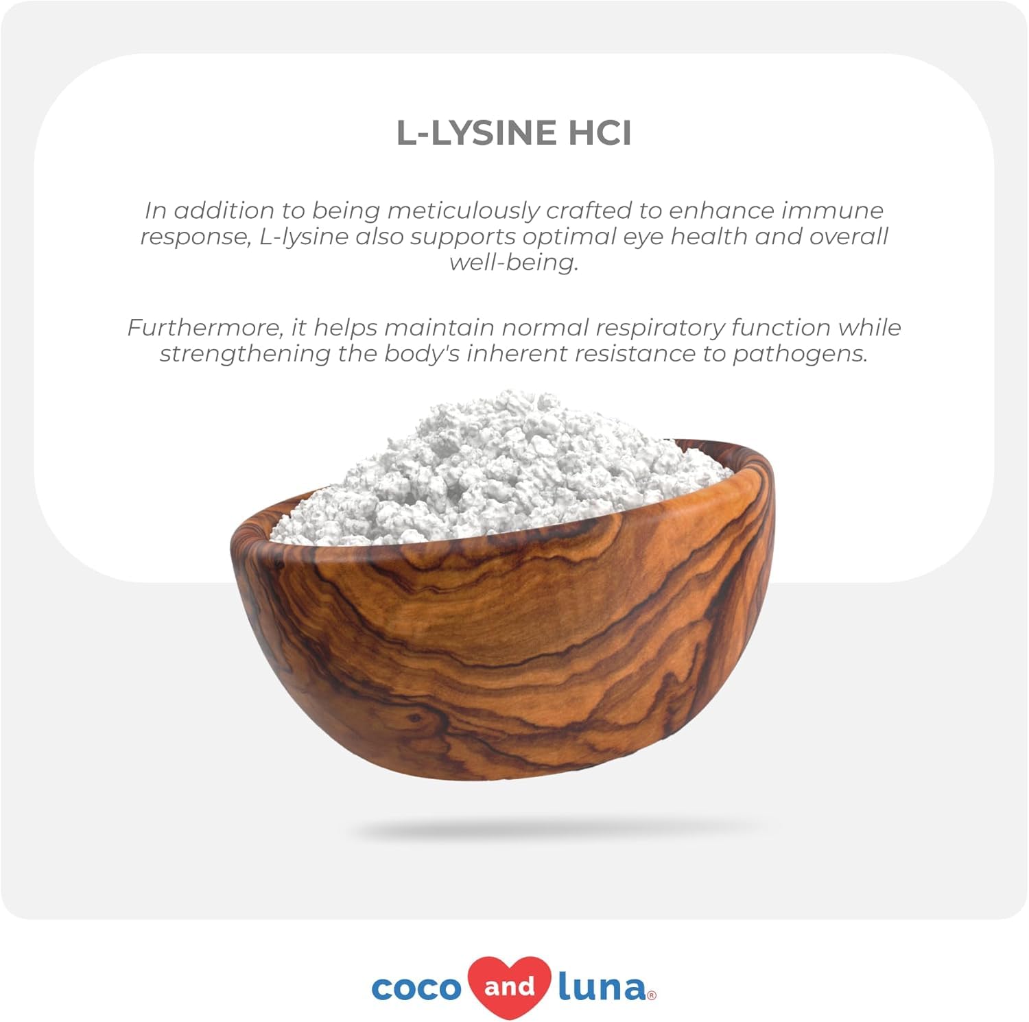 Coco and Luna scoop next to label highlighting guaranteed quality